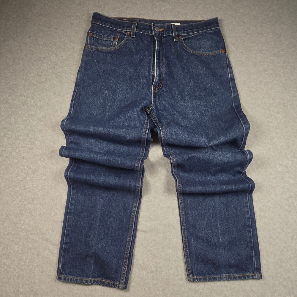 Vintage 90s Levis 505 Regular Fit Jeans Mens 34x29 Straight Leg Made in USA
